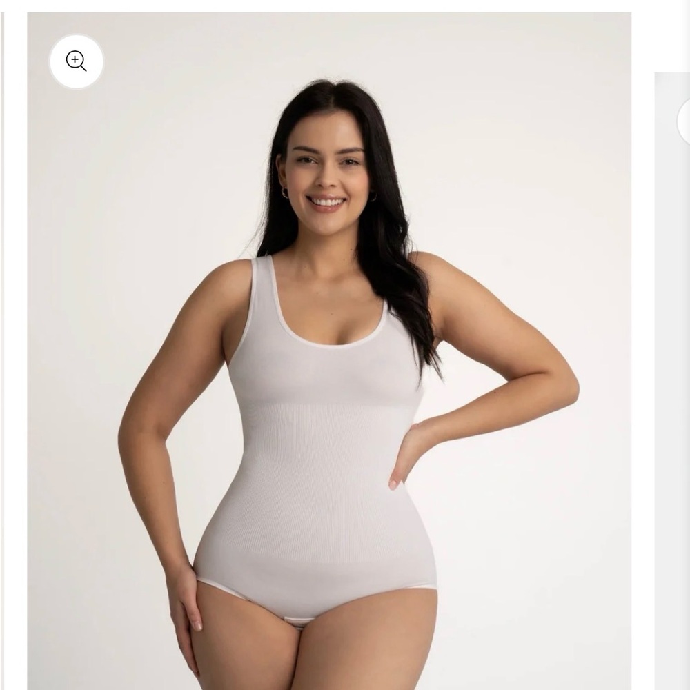 Luxmery Viral Tank White Bodysuit - Size M/L